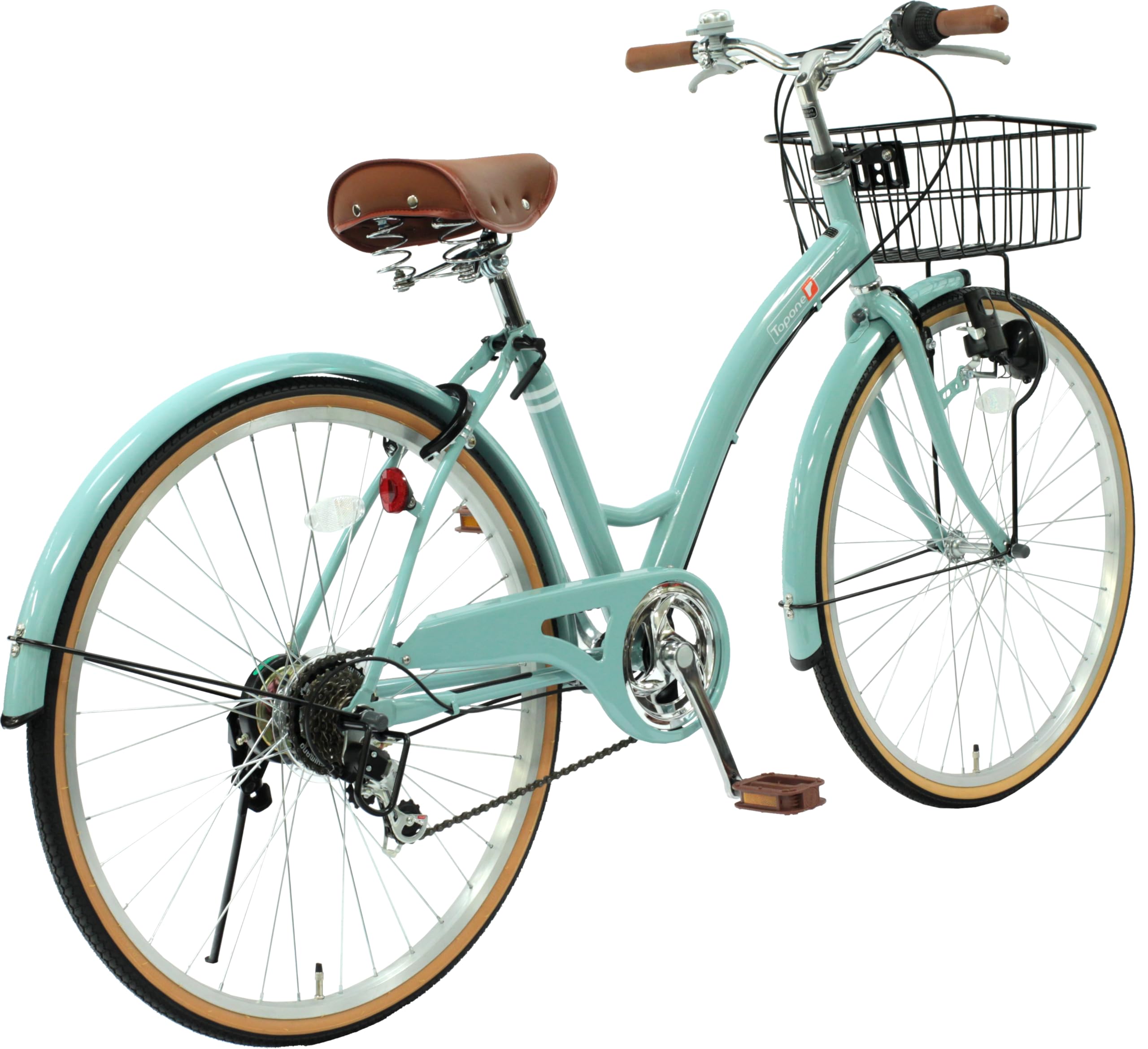 Amazon | 【完全組立済配送】シティサイクル 26インチ シマノ6段